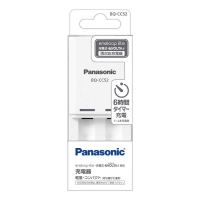 (パナソニック) Panasonic  タイマー式コンパクト充電器［充電器のみ /単3形～単4形兼用］