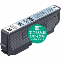 (エコリカ)ecorica ICLC70L互換リサイクルインクカートリッジ ライトシアン(染料)