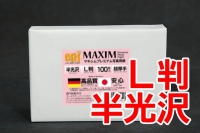 ユーロペーパージャパン MAXIM プレミアム半光沢 L判100枚入り