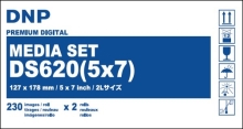 (ディー・エヌ・ピー)DNP メディアセット DS620用 DS620-L/2L (L・2Lサイズ兼用) 230*2(2L)