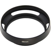 (エフフォト)F-FOTO クラシックメタルレンズフード ブラック 58mm