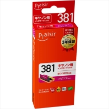 （プレジール）Plaisir　BCI-381M互換インクカートリッジ　マゼンタ（染料）