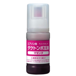 (プレジール)Plaisir PLE-ETAKL-M <エプソン TAK-M-L> タケトンボ 互換インクボトル マゼンタ