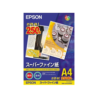 (エプソン)EPSON スーパーファイン紙 A4 250枚 KA4250SFR