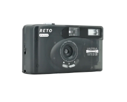 RETO PANO 35mmフィルムカメラ 【シアーブラック】広角22mmレンズ搭載