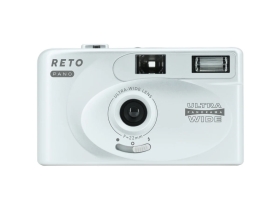 (レト・パノ) RETO PANO 35mmフィルムカメラ 【メタリックシルバー】広角22mmレンズ搭載