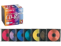 ソニー データ用CDR 21CDQ80EX 21本パックカラーミックス