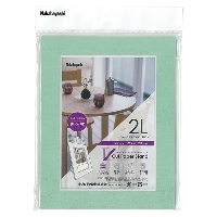(ナカバヤシ) Nakabayashi Vカットペーパースタンド 差込式 2L判 VPS-2L-B【ブルー】