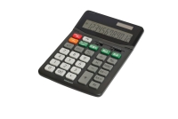 ナカバヤシ 電卓 デスクトップ スタンダードL ECD-SD03BK