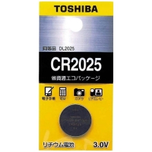 (東芝)TOSHIBA ボタン型電池 CR2025