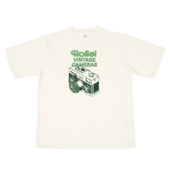 (ローライ) Rollei 速乾・ドライTシャツ ROLLEI35 クリーム 【M】※2025.5発売