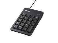 (バッファロー) BUFFALO BSTKH100 Tabキー・USBハブ付きテンキー ブラック