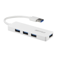 (バッファロー) BUFFALO BSH4U120U3WH ホワイト USB3.0対応 USBハブ