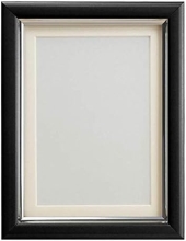 (万丈) VANJOH 無反射Vカラー肖像額 L判 PBK(パールブラック) 106243