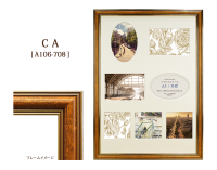 (万丈)VANJOH シャルムフレーム A3 写真7窓マット付き CA(A106-708)