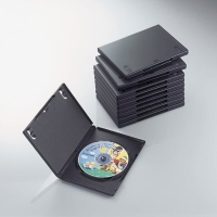 (エレコム)elecom CCD-DVD03BK DVDトールケース 10入り