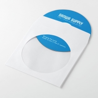 (サンワサプライ)SANWASUPPLY FCD-PS100WN DVD・CDペーパースリーブケース
