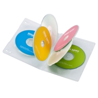 (サンワサプライ)SANWASUPPLY DVD-TN6-03CLN DVDトールケース(6枚収納・3枚セット・クリア)