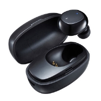 サンワサプライ MM-BTMH52BK 超小型Bluetooth片耳ヘッドセット(充電ケース付き)