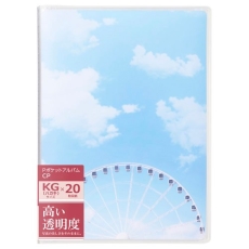 (ハクバ)HAKUBA Pポケットアルバム CP KGサイズ 20枚収納 【観覧車】