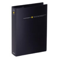 ハクバ ビュートプラス Lサイズ 160枚収納 ブラック ABP-L160BK