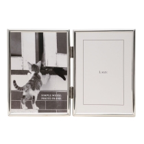 (フジ) FUJIFLIM メタルフォトスタンド シルバー Lサイズ 縦2面 1512TL