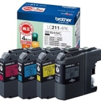 (ブラザー) brothe rLC211-4PK 4色パツク インクカートリッジ