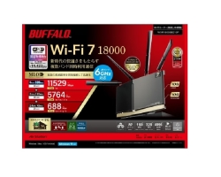 (obt@[) BUFFALO Wi-Fi 7ΉgCoh[^[ WXR18000BE10P@Ot@CgubN