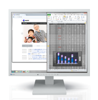 (エイゾー)EIZO FlexScan S1934-TGY: チルトスタンドあり, セレーングレイ