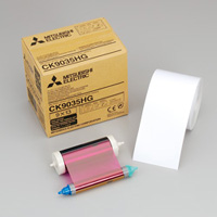 (三菱)MITSUBISHI CP9800/9810D用ペーパーCK9035HG (Lサイズ680枚)