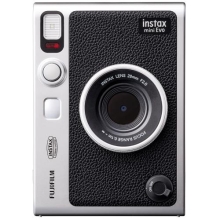 (フジフイルム)FUJIFILM チェキ INSTAX mini Evo (インスタックス ミニ エヴォ)【ブラック】