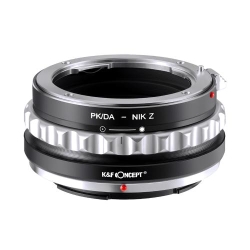 (ケーアンドエフ・コンセプト) K&F Concept マウントアダプター(レンズ側:ペンタックスK(DA対応)マウントレンズ → ニコンZマウント変換)