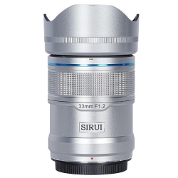 (�V���C)SIRUI AF�����Y F1.2 APS-C 33mm �y�x�mX�}�E���g�z�V���o�[ 33AS12X-S-JP