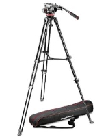 （マンフロット）Manfrotto  MVK502AM-1 ビデオキット カーボンファイバー三脚(L)