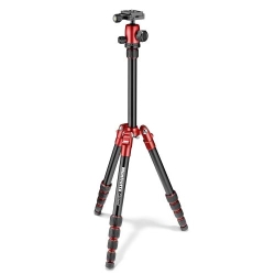 (マンフロット) Manfrotto  MKELES5RD-BH Element トラベル三脚 スモール レッド