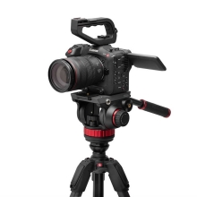 (マンフロット) manfrotto MVH502AHビデオ雲台+055カーボンビデオ三脚4段 MVK502055CXPROV ※2025.3.19発売