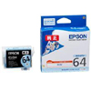 (エプソン)EPSON インクカートリッジ ICLC64 ライトシアン