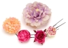（加藤商店）KATO  480-1045 髪飾り 花に蕾 薄紫 5本組