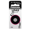 (パナソニック) Panasonic  ボタン電池 アルカリ LR43P