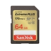 (TfCXN)@SanDisk Extreme PLUS SDXC UHS-IJ[h 64GB SDSDXWH-064G-JNJIP