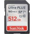 (TfCXN)@SanDisk Ultra PLUS UHS-I  SDXCJ[h 512GB (SDSDUWL-512G-JN3IN)