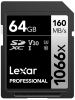 (レキサー)LEXAR SDXCｶｰﾄﾞ 64GB 1066x UHS-I U3 V30