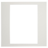 (チクマ）chikuma  カスタム中台紙　A4サイズ ホワイト 窓抜：A4角