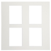 (チクマ）chikuma  カスタム中台紙　A4サイズ ホワイト 窓抜：L角4面