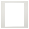(チクマ）chikuma  カスタム中台紙　A4サイズ ホワイト 窓抜：4切角