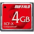 (バッファロー) BUFFALO コンパクトフラッシュ 4GB RCF-X4G
