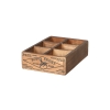 _g 6 PARTITION WOODEN BOX CH14-H521NT